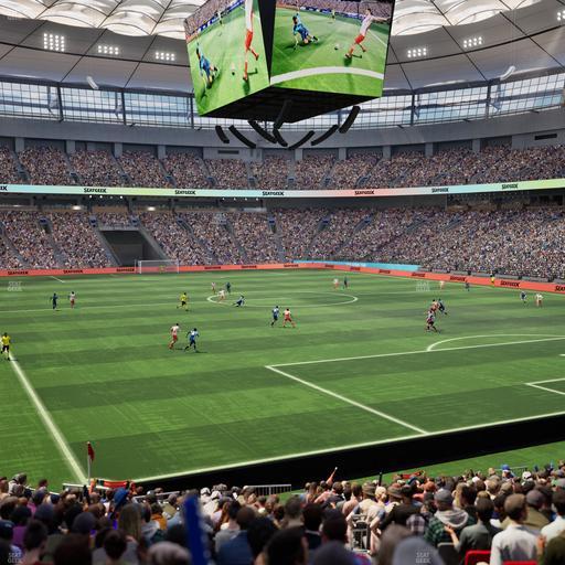 BC Place Stadium - Section 204 Seat View