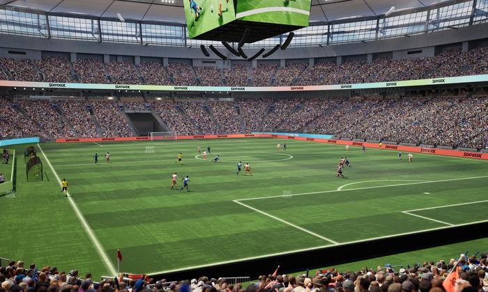 BC Place Stadium - Section 204 Seat View