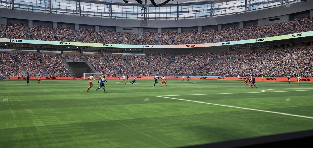 BC Place Stadium - Section 204 Seat View