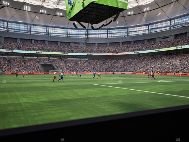 BC Place Stadium - Section 204 Seat View BC Place Stadium - Section 204 Seat View