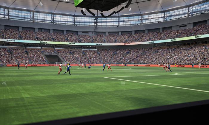 BC Place Stadium - Section 204 Seat View