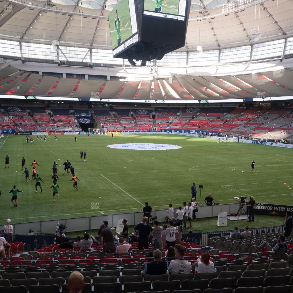 BC Place Stadium - Section 204 Seat View