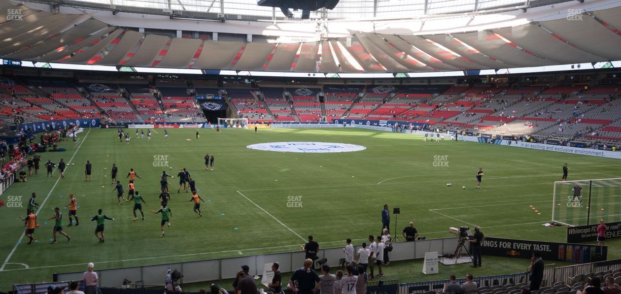 BC Place Stadium - Section 204 Seat View