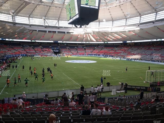BC Place Stadium - Section 204 Seat View