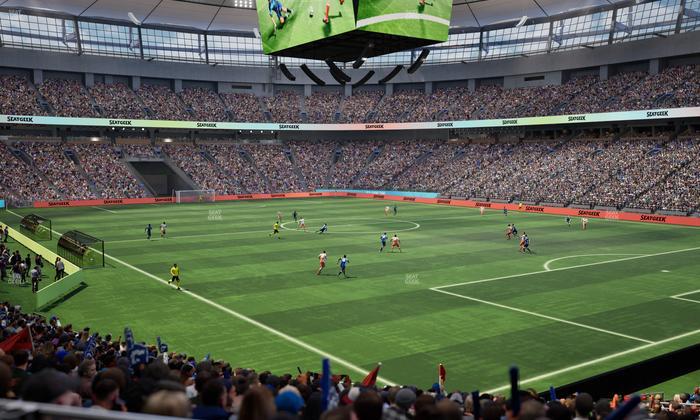 BC Place Stadium - Section 206 Seat View