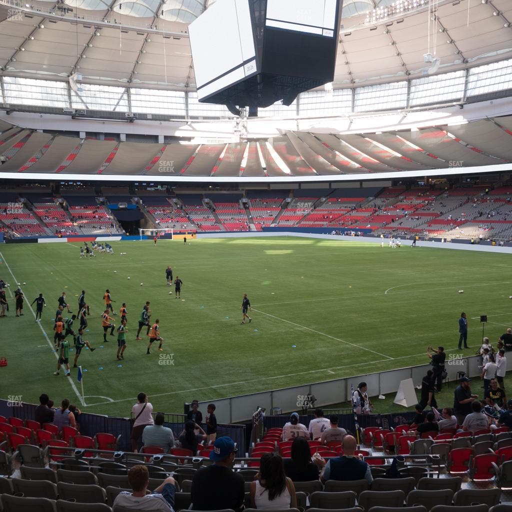 BC Place Stadium - Section 206 Seat View