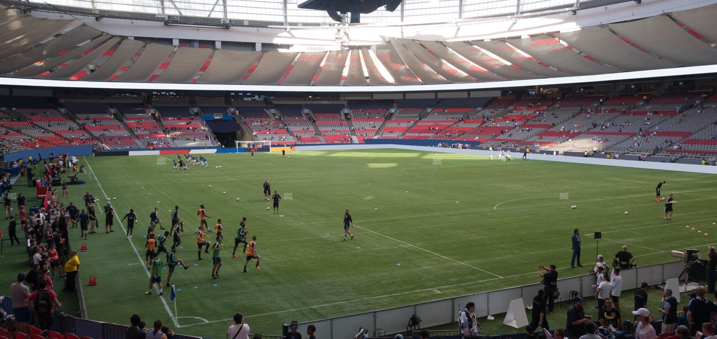 BC Place Stadium - Section 206 Seat View