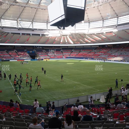 BC Place Stadium - Section 206 Seat View
