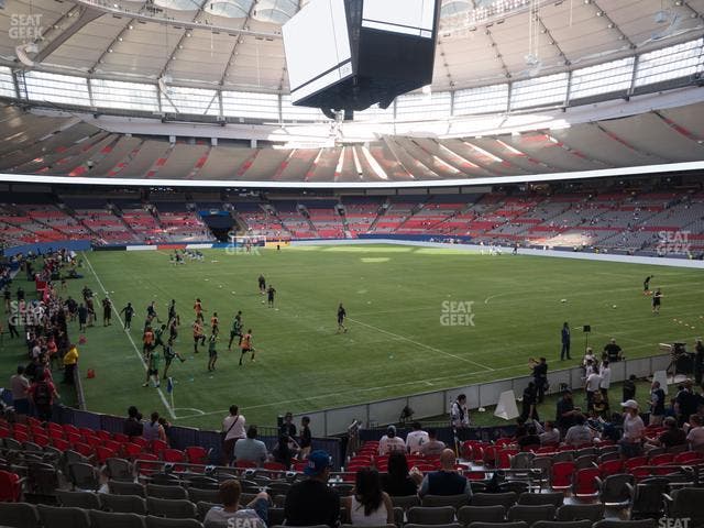 BC Place Stadium - Section 206 Seat View