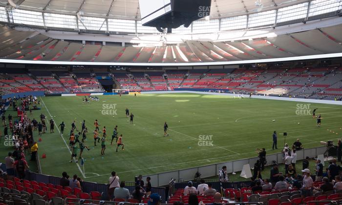 BC Place Stadium - Section 206 Seat View
