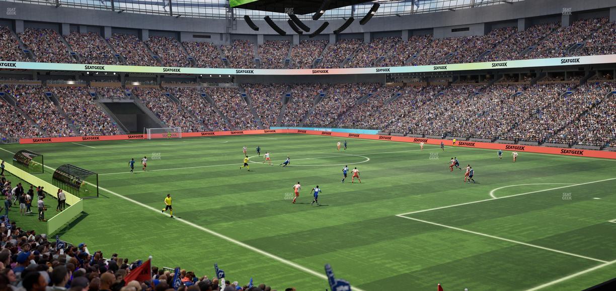 BC Place Stadium - Section 207 Seat View