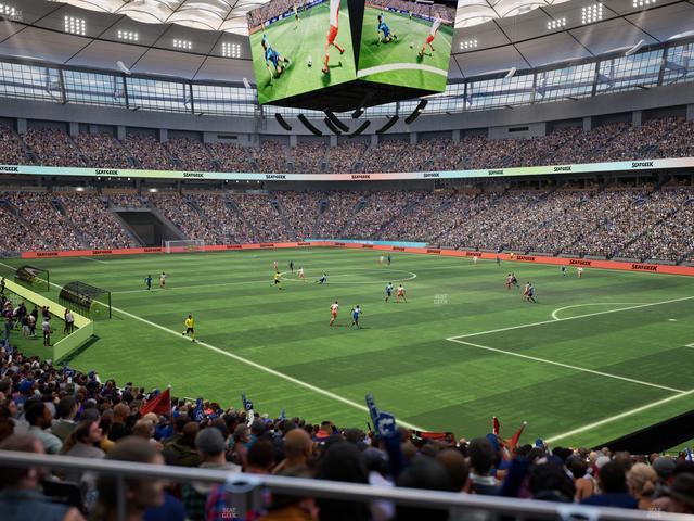BC Place Stadium - Section 207 Seat View