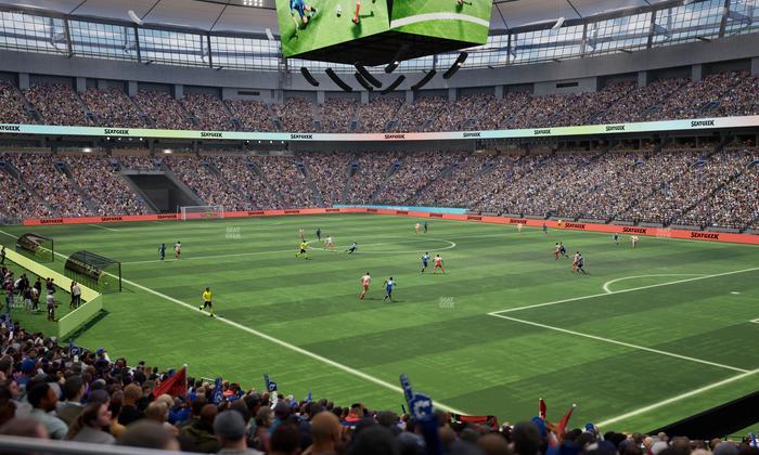 BC Place Stadium - Section 207 Seat View