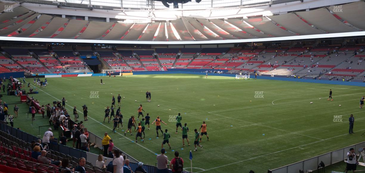 BC Place Stadium - Section 207 Seat View