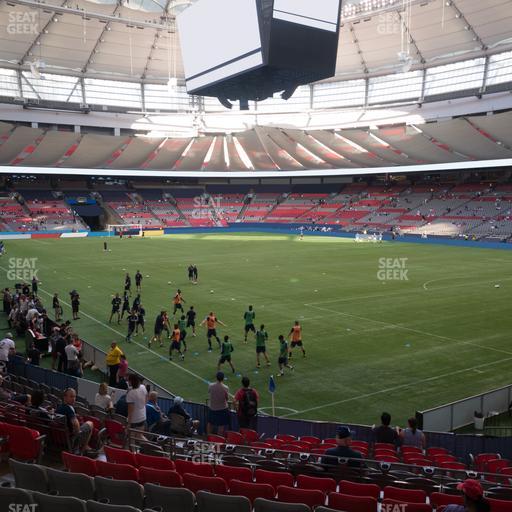 BC Place Stadium - Section 207 Seat View