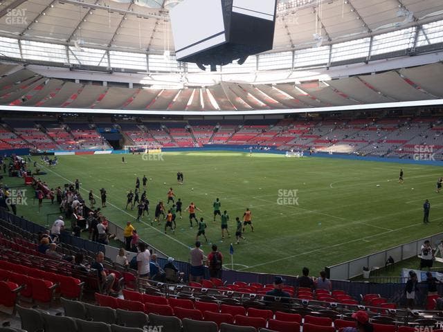 BC Place Stadium - Section 207 Seat View