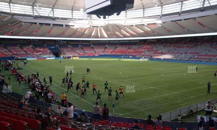 BC Place Stadium - Section 207 Seat View