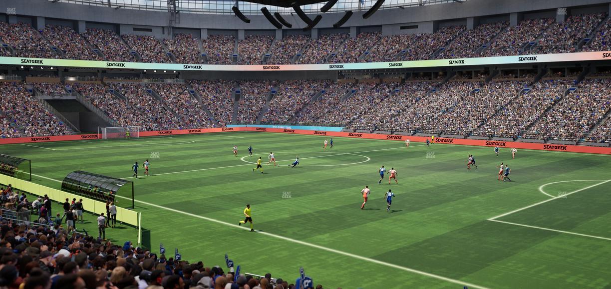 BC Place Stadium - Section 209 Seat View