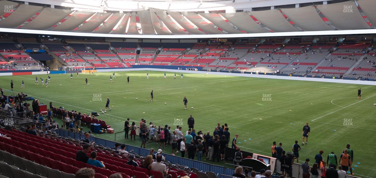 BC Place Stadium - Section 209 Seat View