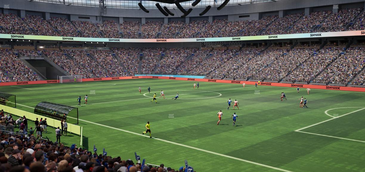BC Place Stadium - Section 209 Seat View