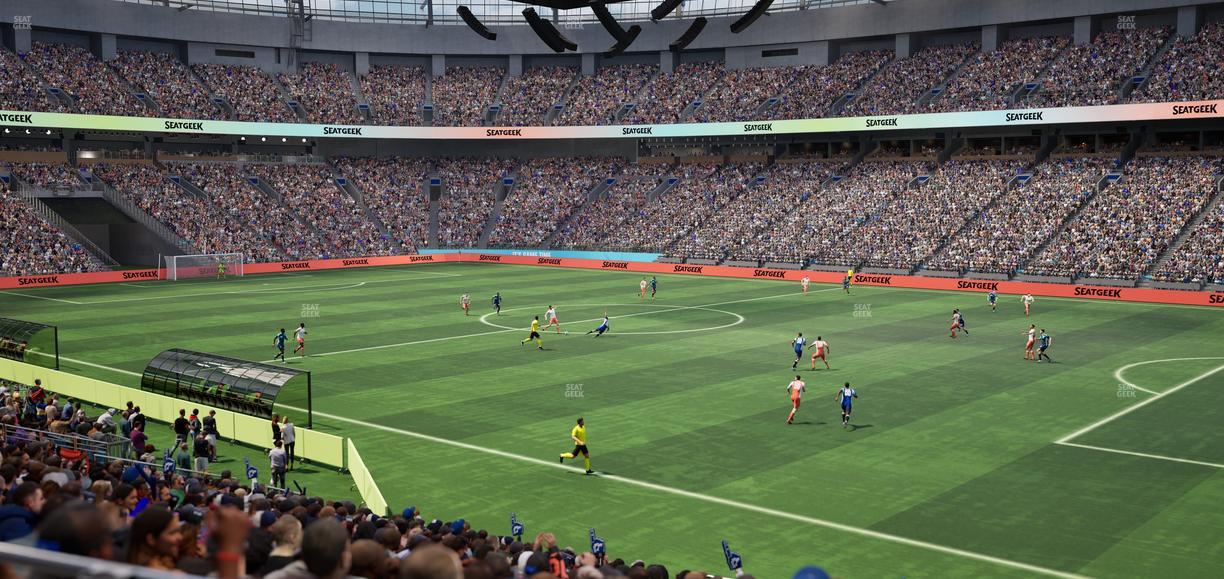 BC Place Stadium - Section 209 Seat View