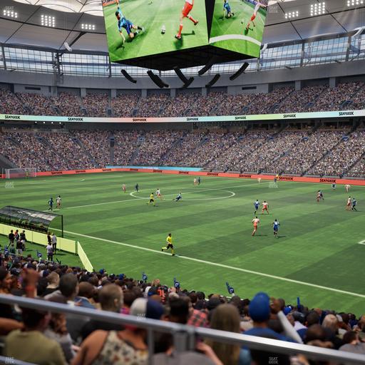 BC Place Stadium - Section 209 Seat View