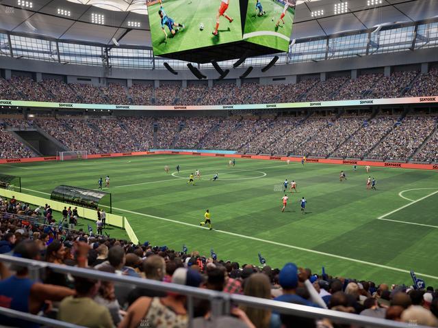 BC Place Stadium - Section 209 Seat View