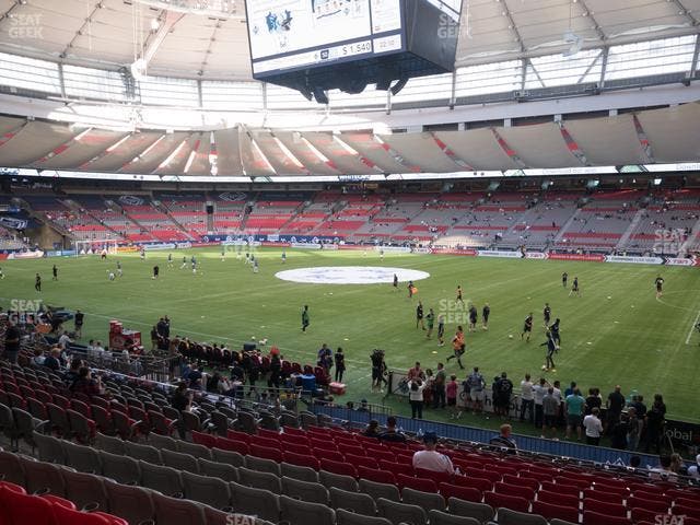 BC Place Stadium - Section 210 Seat View