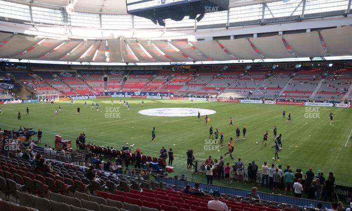 BC Place Stadium - Section 210 Seat View