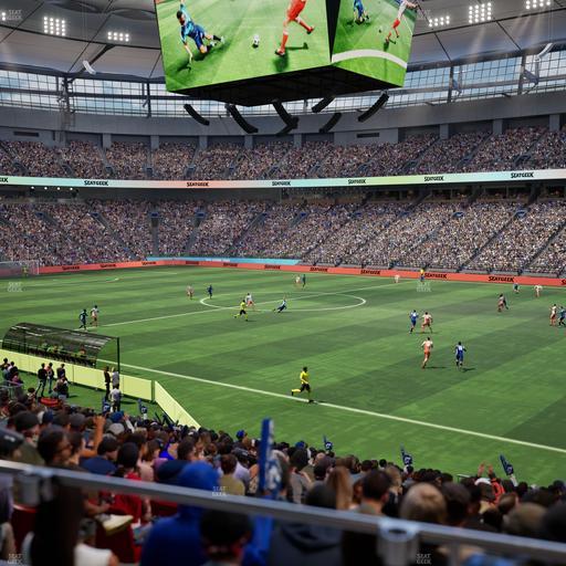 BC Place Stadium - Section 210 Seat View