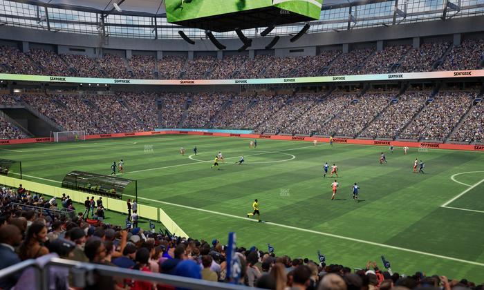 BC Place Stadium - Section 210 Seat View