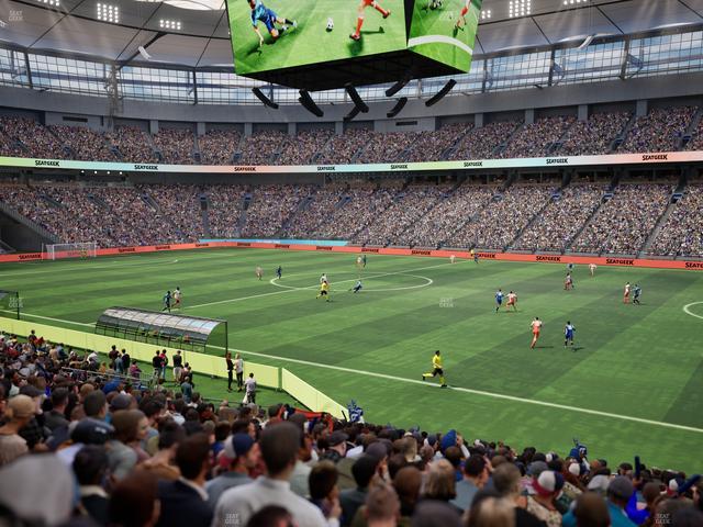 BC Place Stadium - Section 210 Seat View
