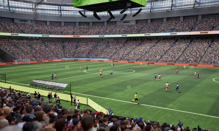 BC Place Stadium - Section 210 Seat View