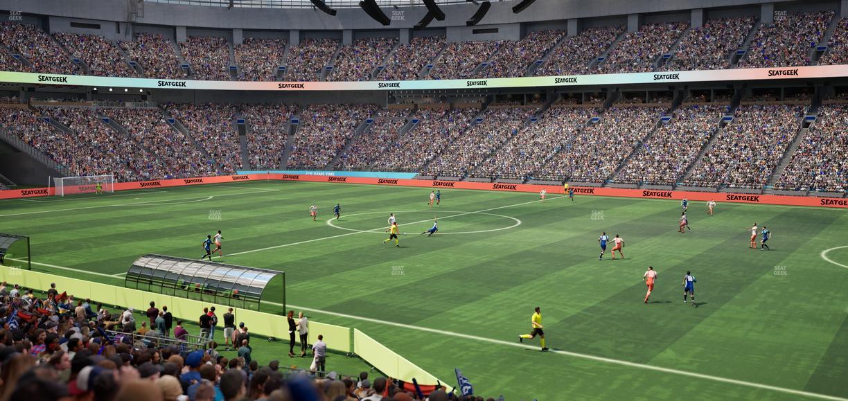 BC Place Stadium - Section 210 Seat View