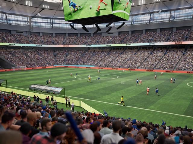 BC Place Stadium - Section 210 Seat View BC Place Stadium - Section 210 Seat View