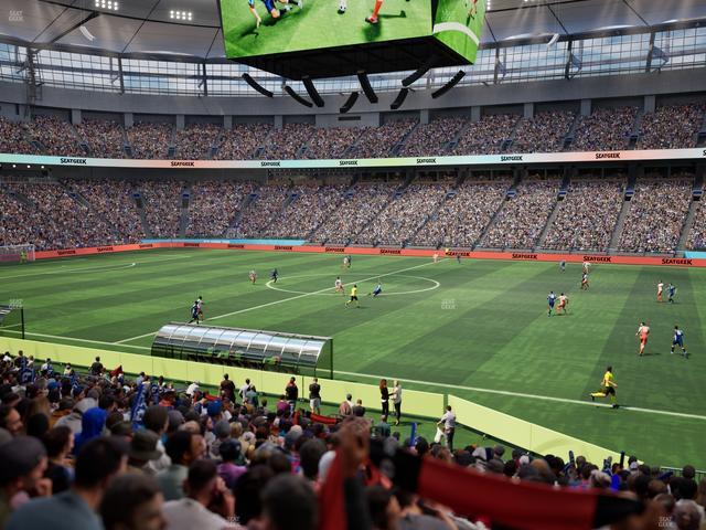 BC Place Stadium - Section 211 Seat View