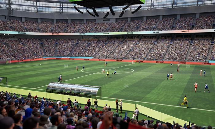 BC Place Stadium - Section 211 Seat View