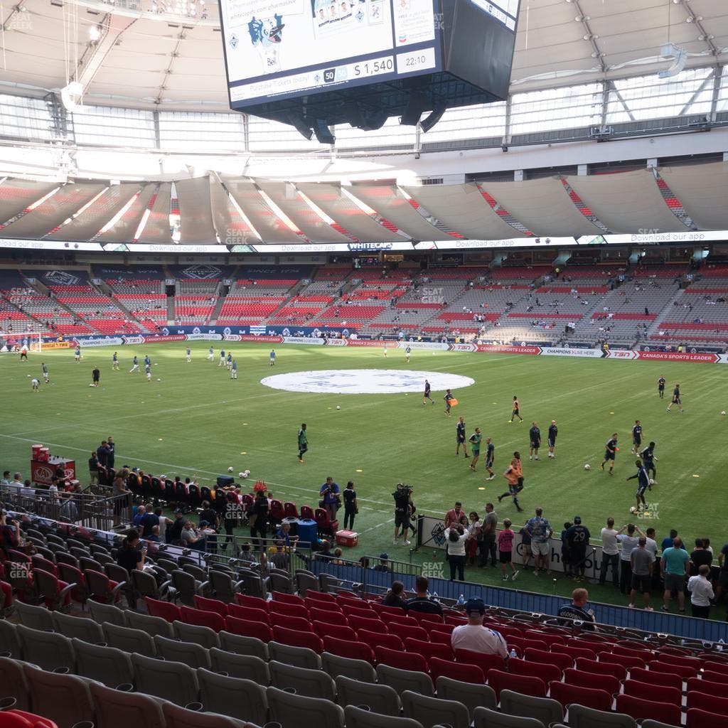 BC Place Stadium - Section 211 Seat View