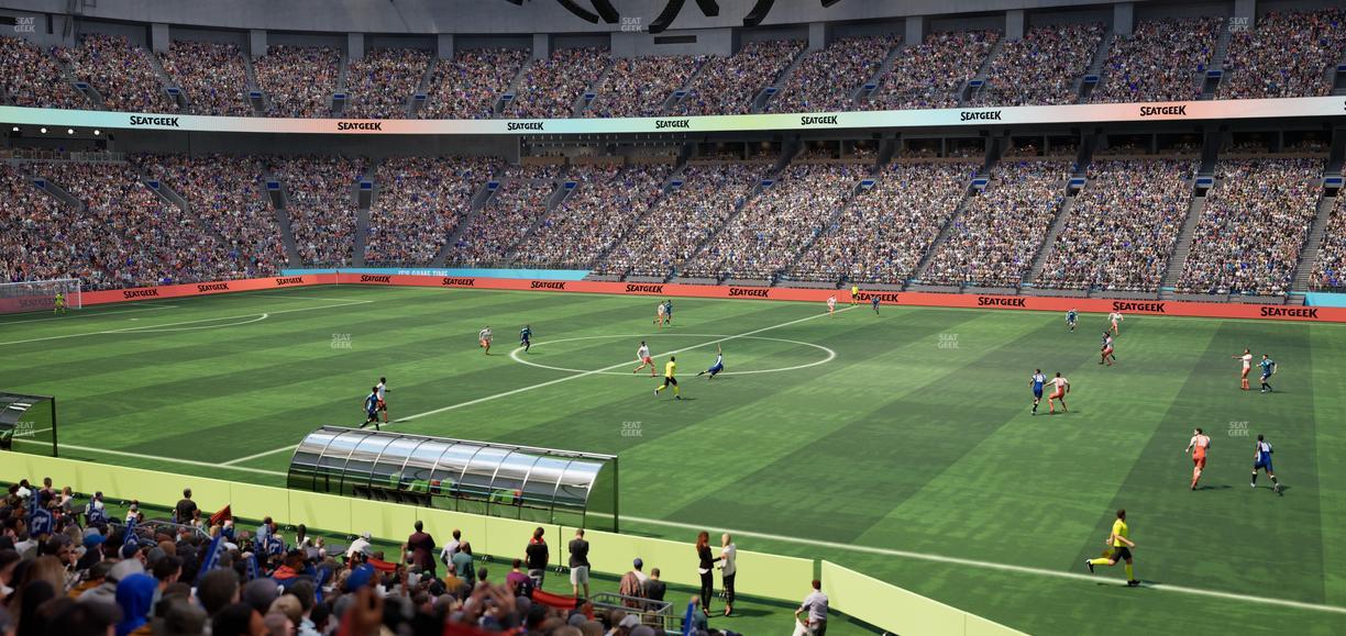 BC Place Stadium - Section 211 Seat View