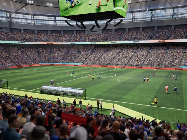 BC Place Stadium - Section 211 Seat View BC Place Stadium - Section 211 Seat View