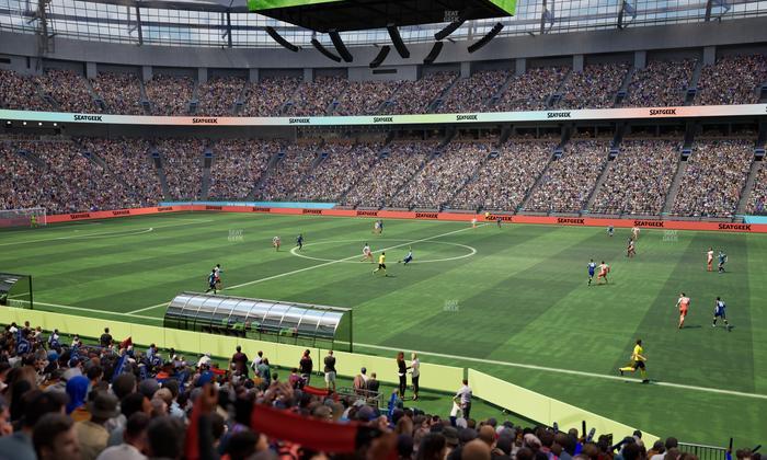 BC Place Stadium - Section 211 Seat View