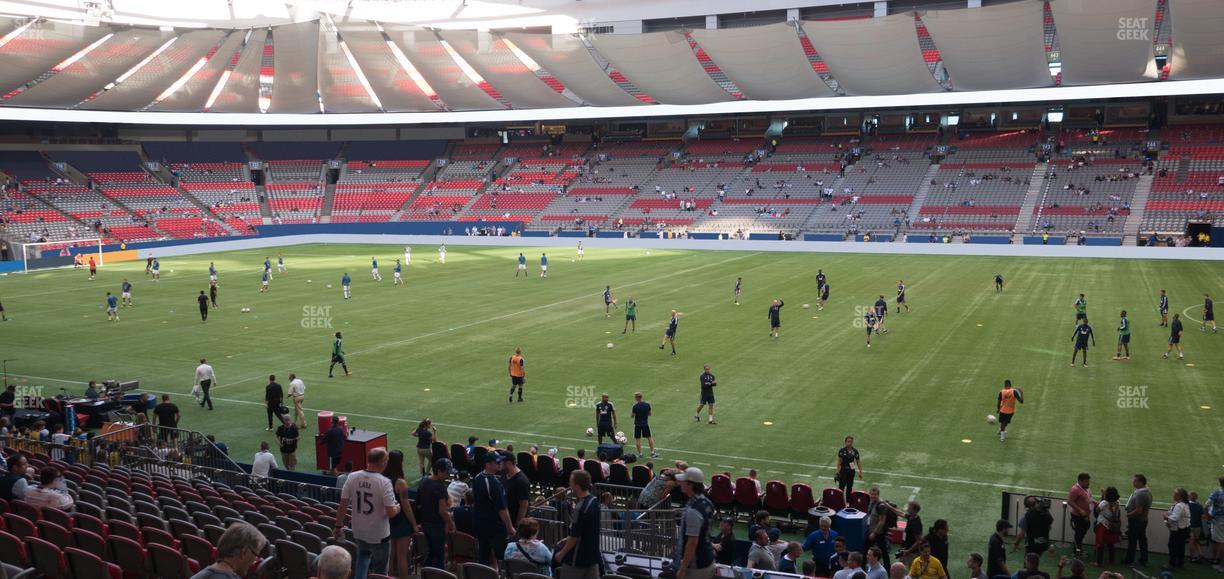 BC Place Stadium - Section 212 Seat View