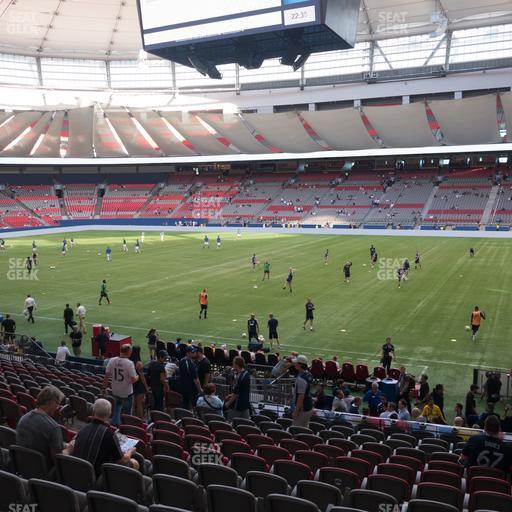 BC Place Stadium - Section 212 Seat View