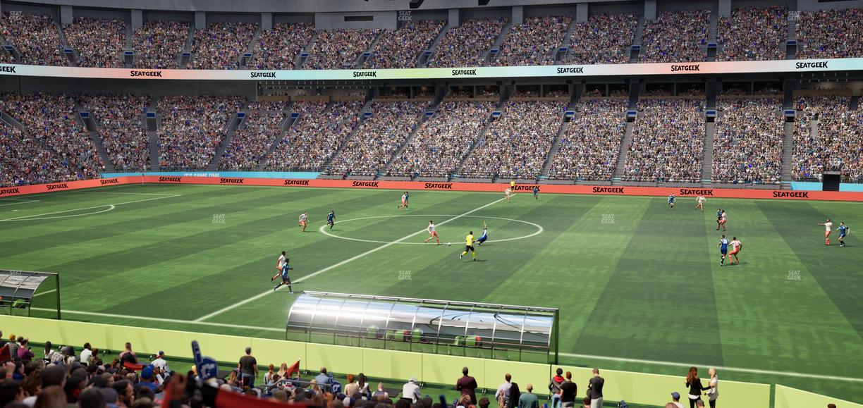 BC Place Stadium - Section 212 Seat View