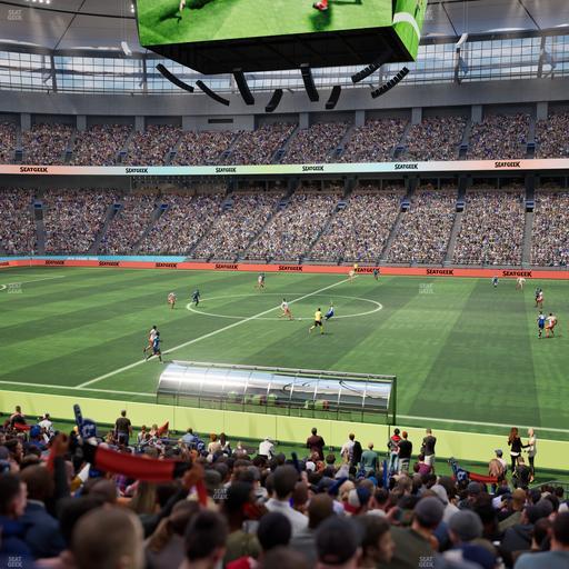 BC Place Stadium - Section 212 Seat View