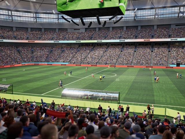 BC Place Stadium - Section 212 Seat View