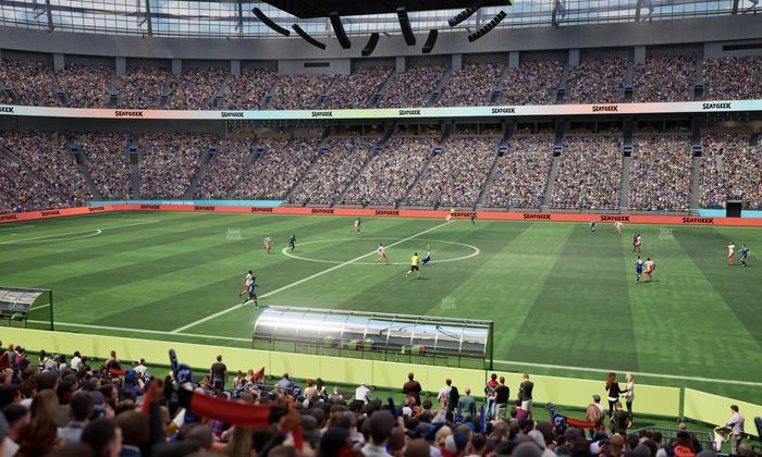 BC Place Stadium - Section 212 Seat View