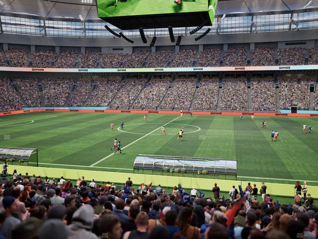 BC Place Stadium - Section 213 Seat View BC Place Stadium - Section 213 Seat View