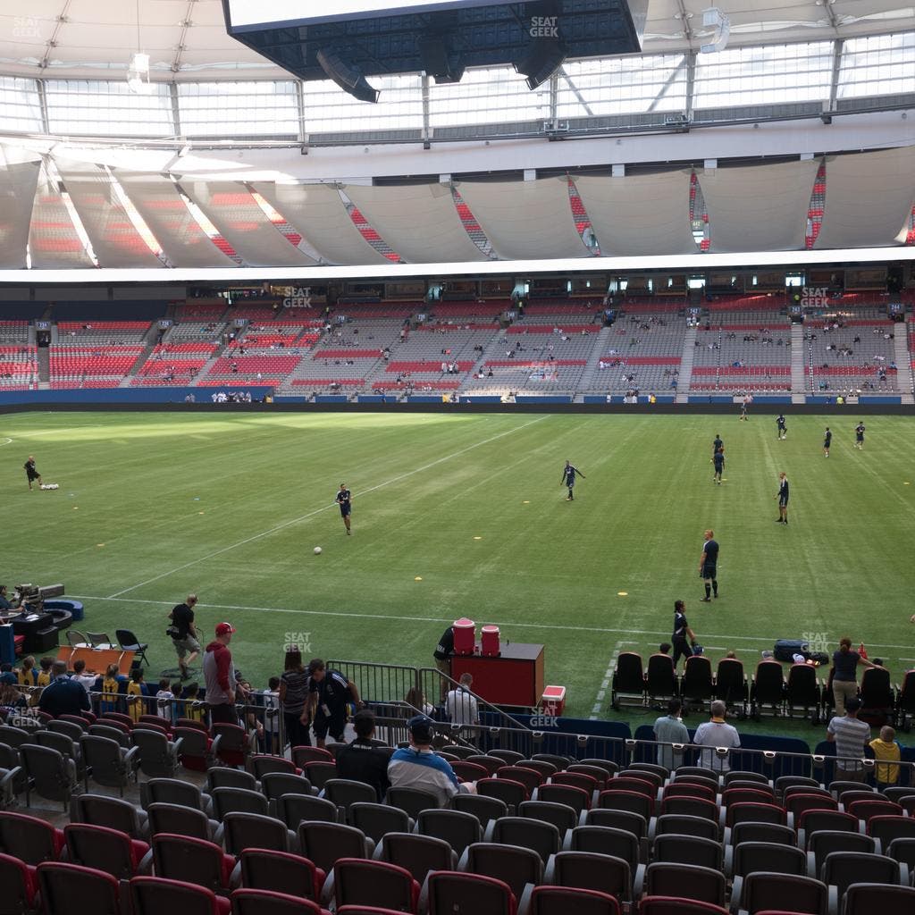 BC Place Stadium - Section 213 Seat View