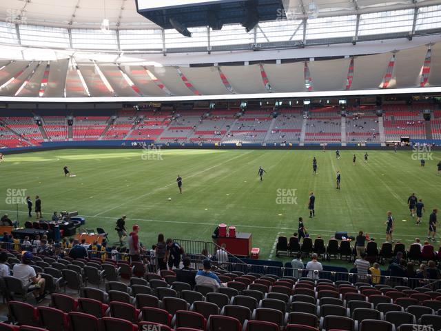 BC Place Stadium - Section 213 Seat View BC Place Stadium - Section 213 Seat View